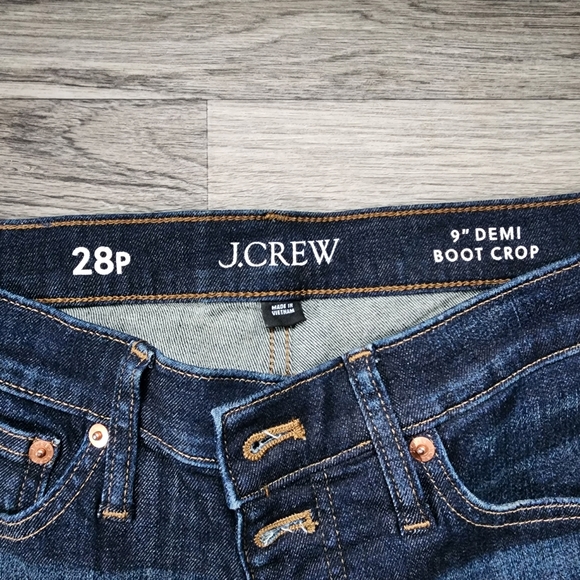 J.Crew 9" Demi BootCrop jeans - Picture 2 of 5